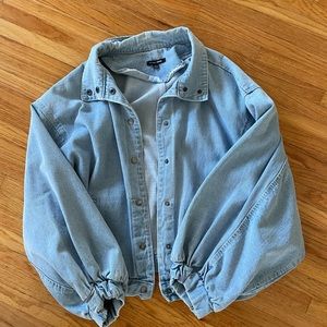 Fashion Nova Trixie Denim Jacket L